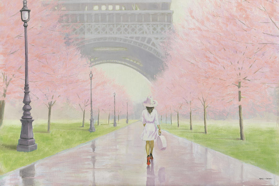 City Painting - Printemps A Paris I by Marco Fabiano