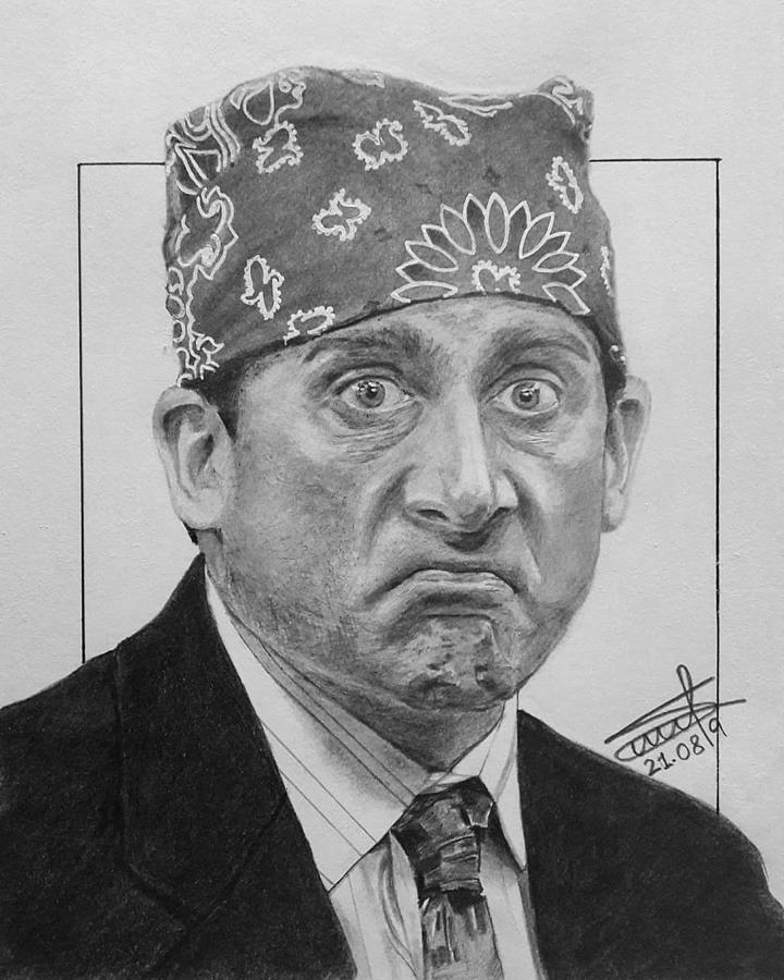 Prison Mike Drawing by Sumit Mondal - Fine Art America