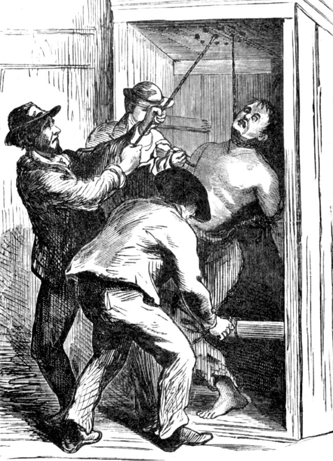Prison Torture, Shower-bath, 1871 Photograph by Science Source