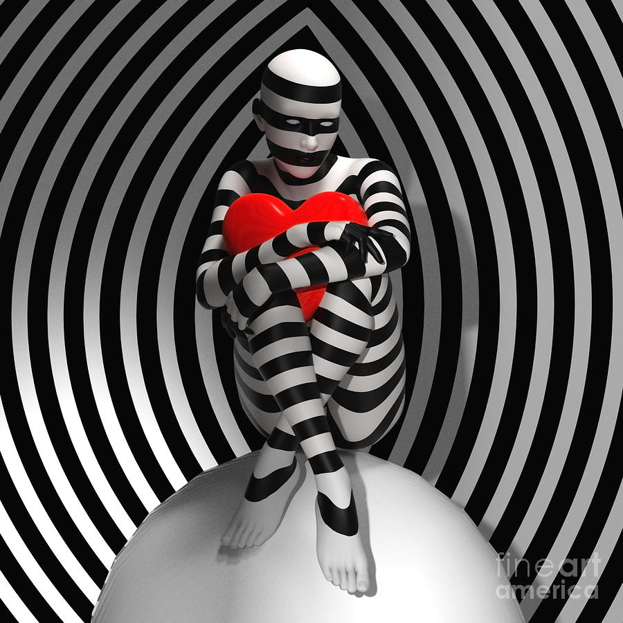 Prisoner Of Love Digital Art by Barbara Milton
