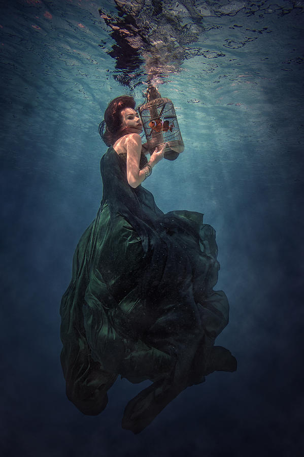 Mermaid Photograph - Prisoner Of Love by Martha Suherman