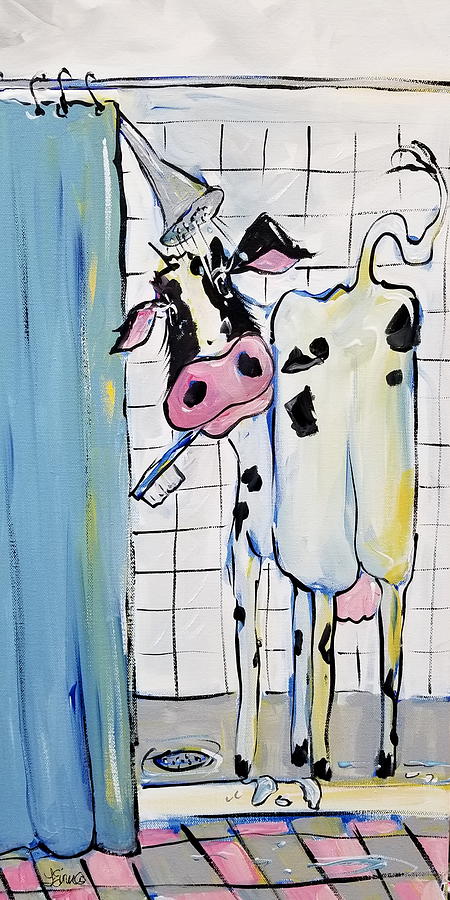 Privacy Please Painting by Terri Einer