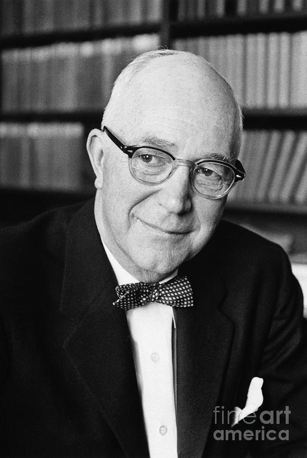 Professor Gordon W. Allport Photograph by Bettmann