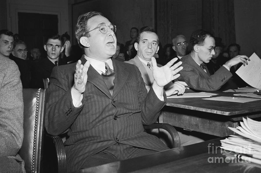 Professor Leo Szilard Testifies Photograph by Bettmann
