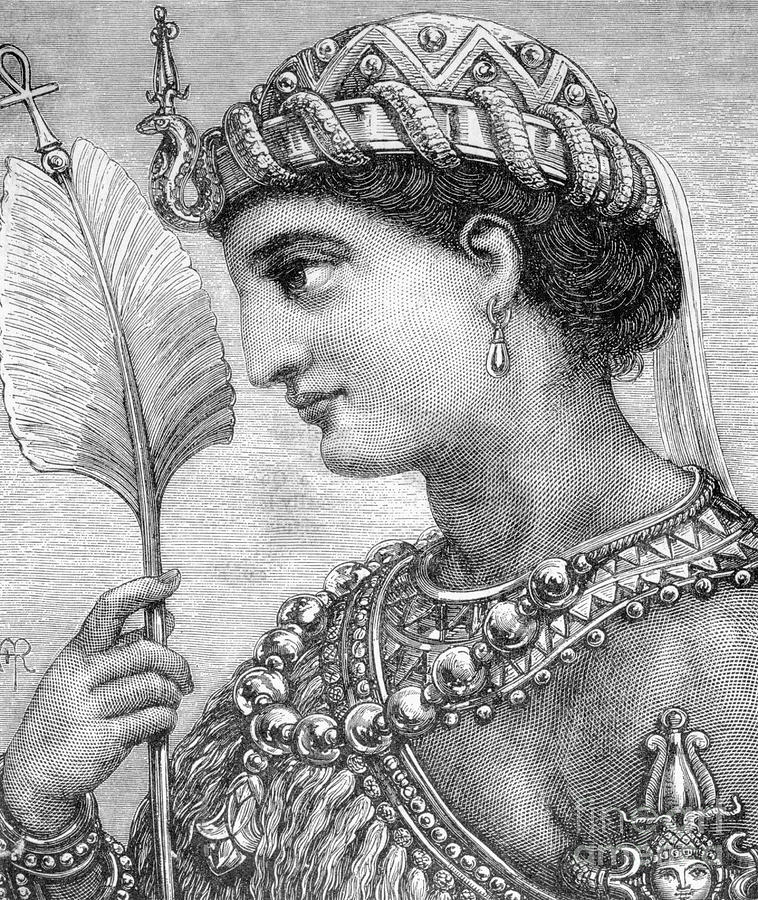 Profile Illustration Of Cleopatra Photograph by Bettmann