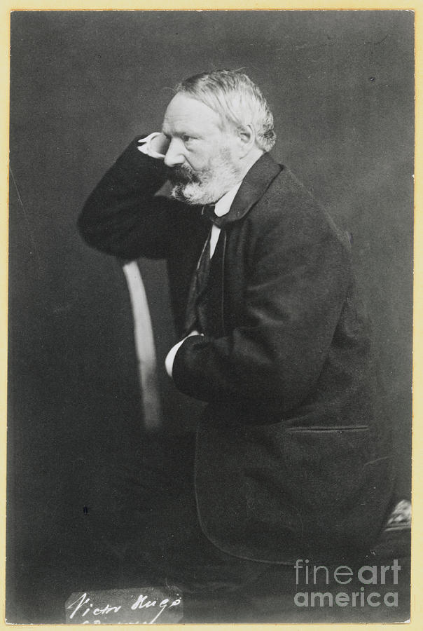 Profile Of French Author Victor Hugo Photograph by Bettmann