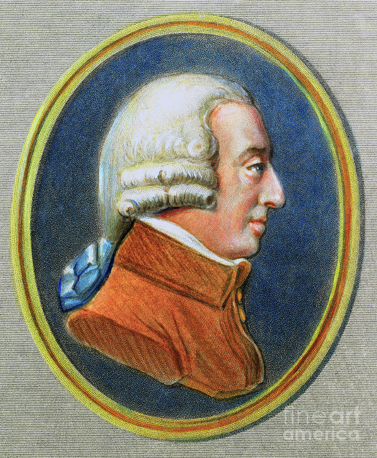 Profile Portrait Of Adam Smith Photograph by Bettmann