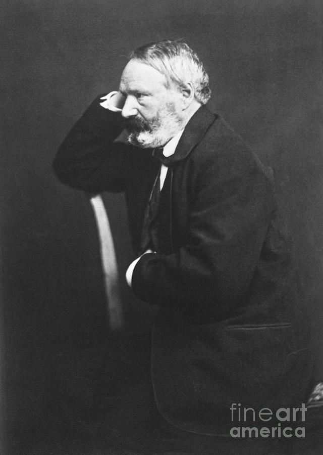 Profile Portrait Of Author Victor Hugo Photograph by Bettmann
