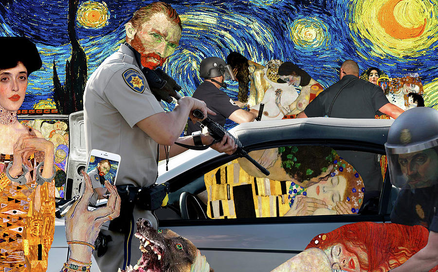 Vincent Van Gogh Mixed Media - Profiling by Aberrant Art