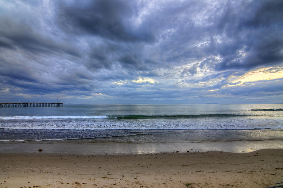 Promenade Beach Photograph by Wendell Ward