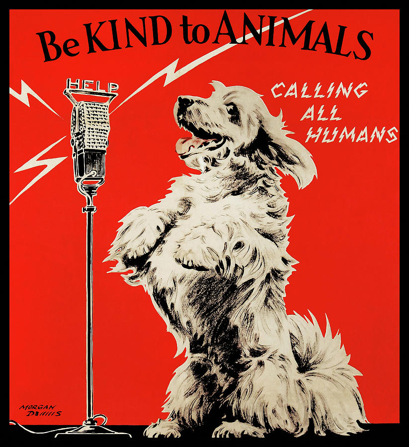 Animal Mixed Media - Propaganda 103 by Vintage Lavoie