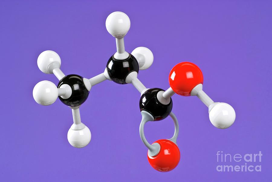 Propanoic Acid Photograph by Martyn F. Chillmaid/science Photo Library