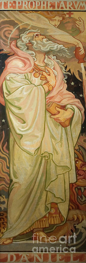 Prophets From The Old Testament Daniel C1910 Painting By Frederic