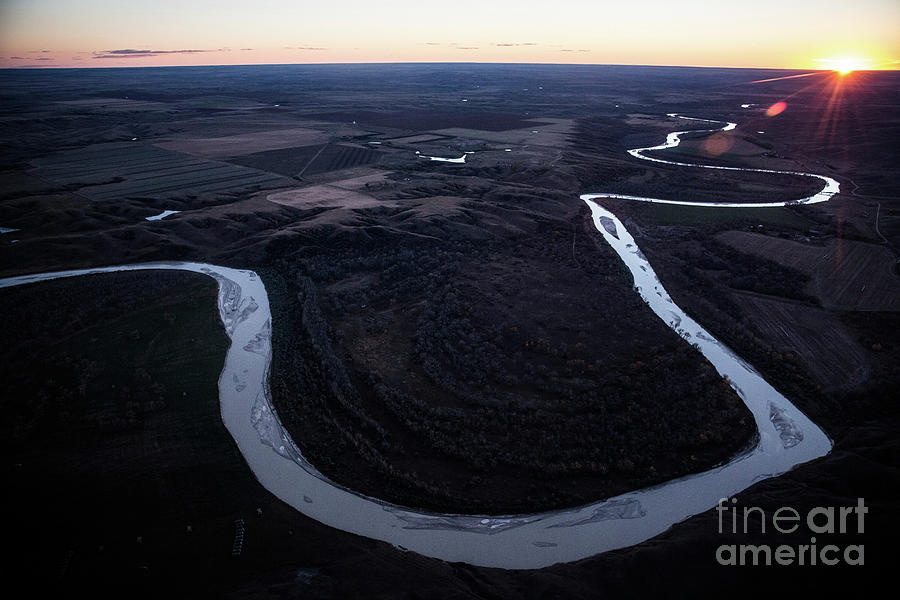 Proposed Keystone Xl Pipeline To Run Photograph by Andrew Burton