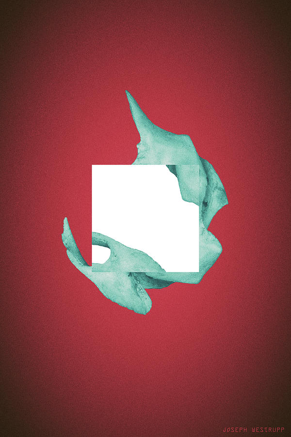 Protean - Abstract Surreal Geometric Tiger Skull by Joseph Westrupp Protean - Abstract Surreal Geometric Tiger Skull by Joseph Westrupp