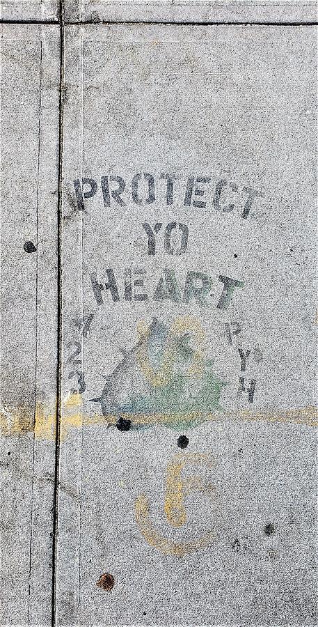Protect Yo Heart Photograph by Rob Hans