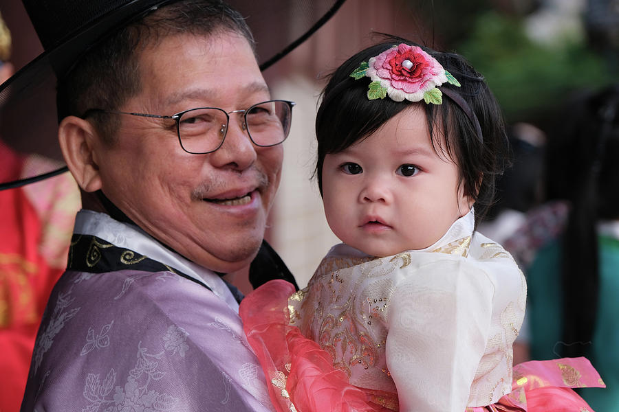 Proud Grandpa, Korea Photograph by Kevin Felts Fine Art America photo