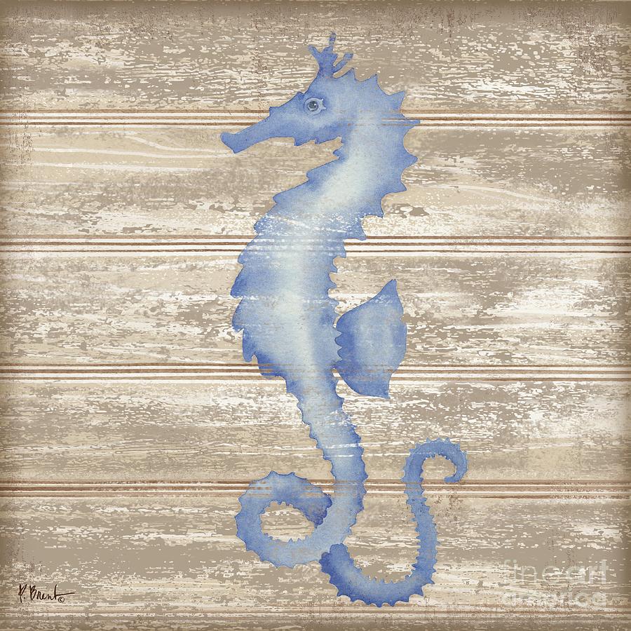 Seahorse Painting - Providence II by Paul Brent