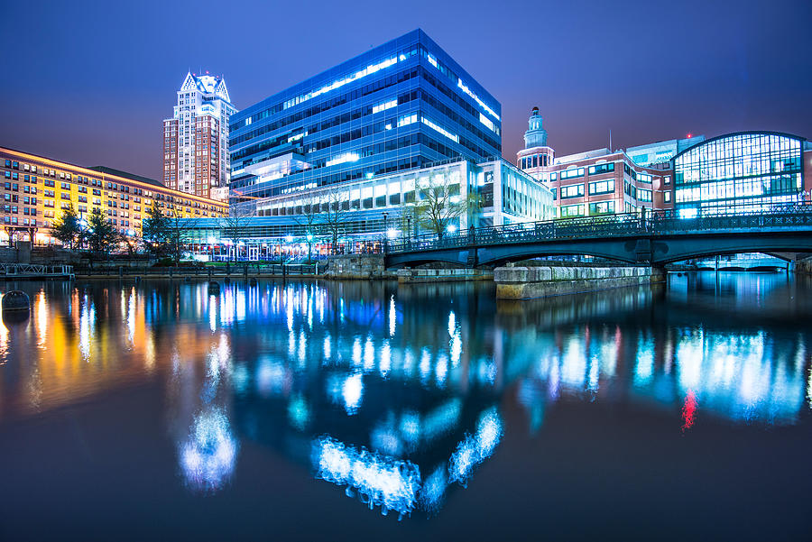 Cityscape Photograph - Providence, Rhode Island Buildings by Sean Pavone