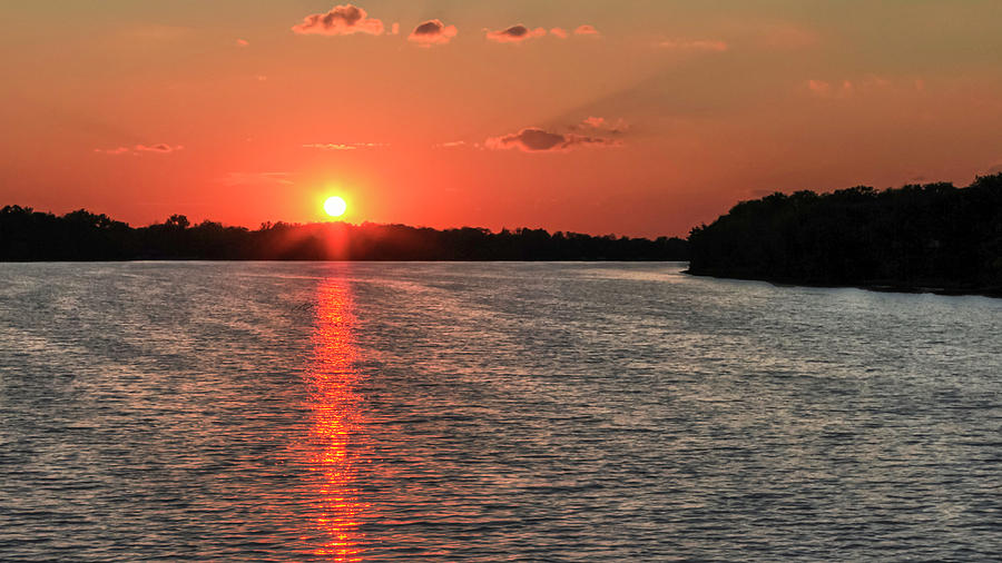 Providence Sunset 7109 Photograph by Jerry Lohman - Fine Art America