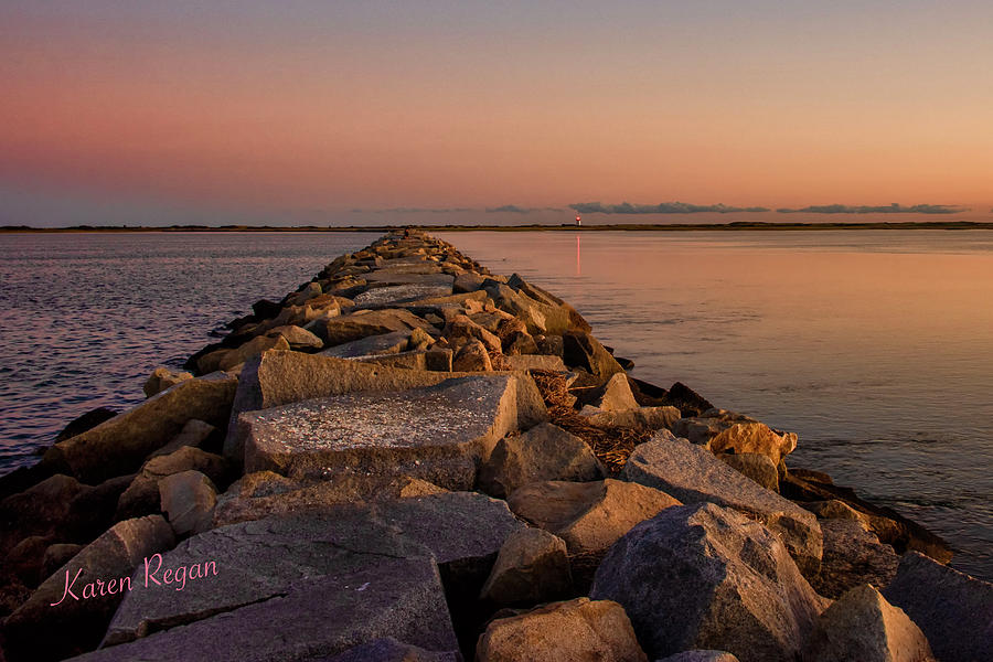 Provincetown Breakwater Photograph by Karen Regan - Fine Art America