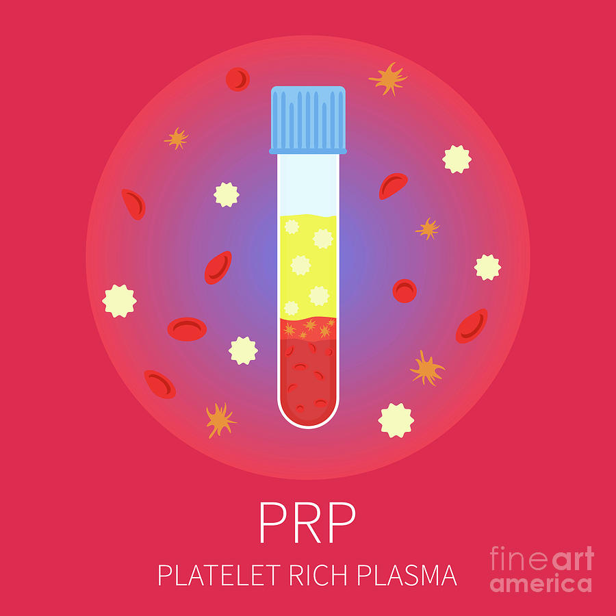 Sign Photograph - Prp Test Tube by Art4stock/science Photo Library