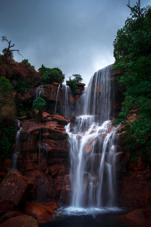 Landscape Photograph - Prut Falls, Meghalaya, India by Ramamurthi Palaniraman