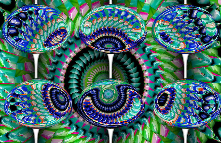 Psychedelic Abstract Digital Art