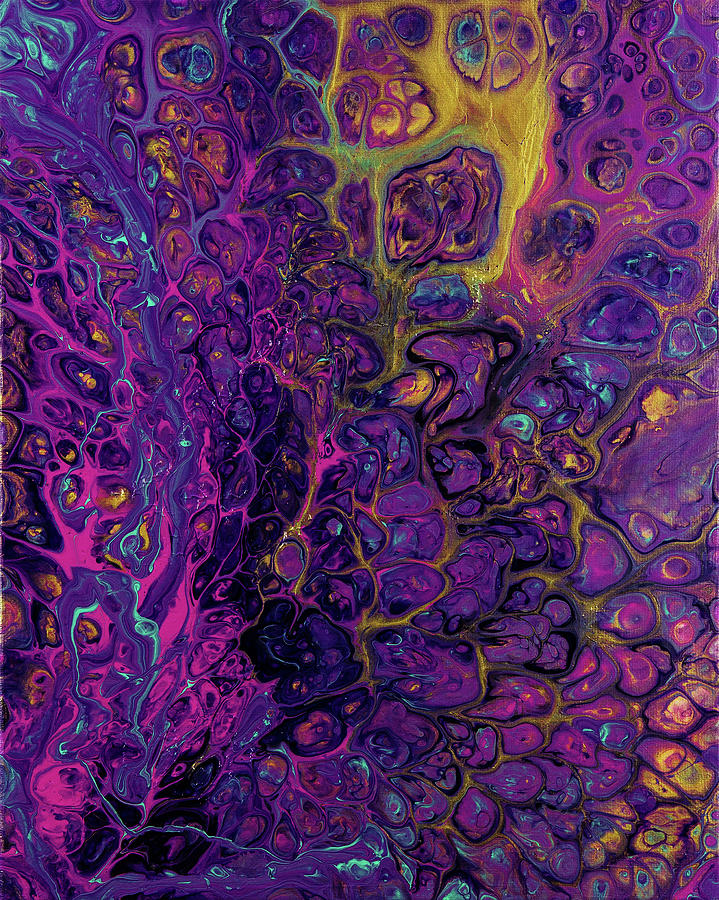 Psychedelic Painting by Jennifer Walsh