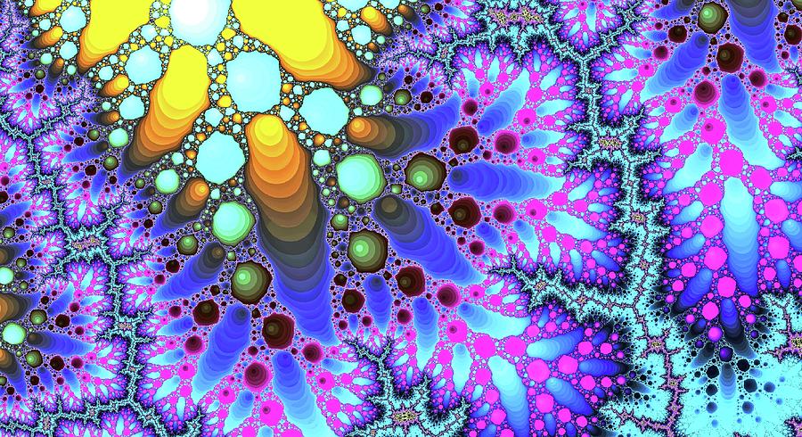 Psychedelic Purple Canyon Digital Art by Don Northup