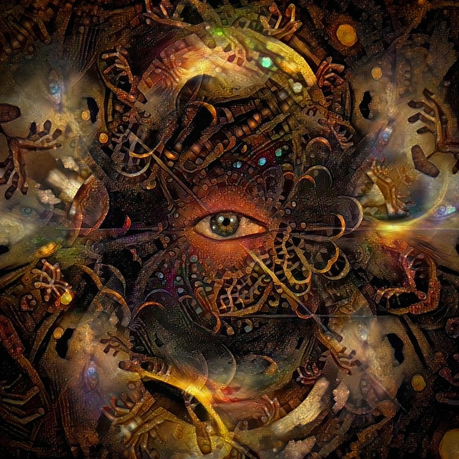Psychedelic Vision Digital Art