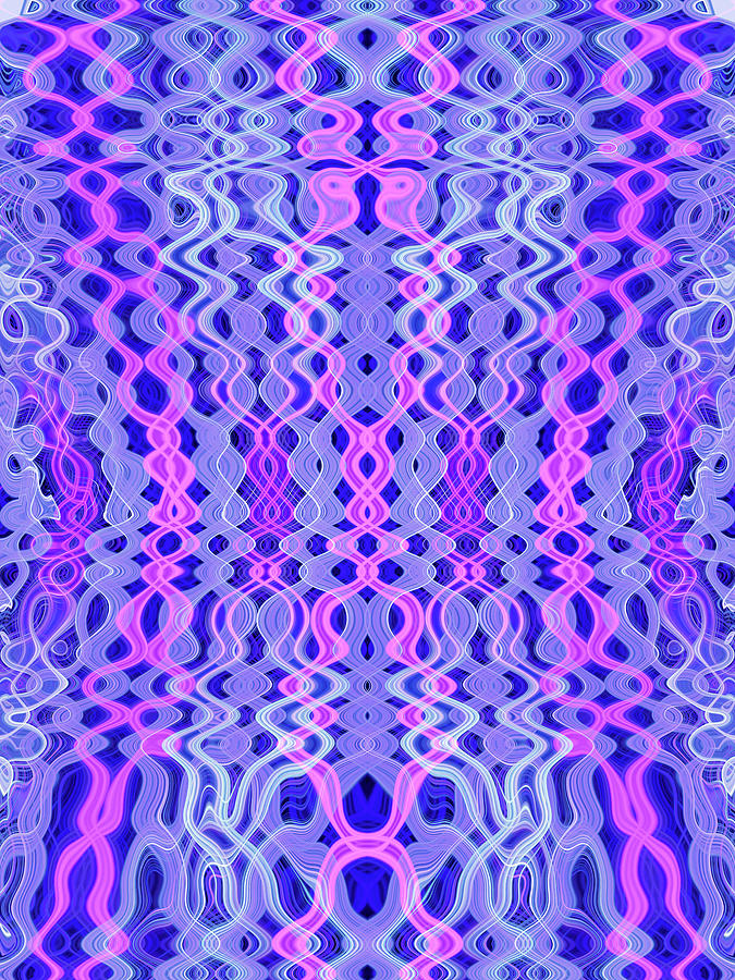 Psychedelic Waves Digital Art