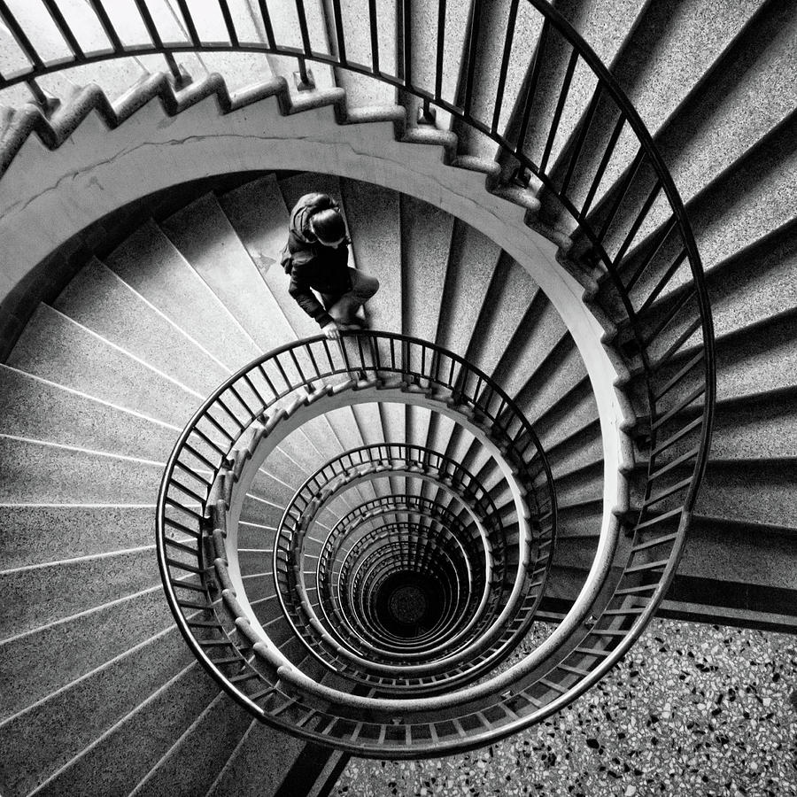 Black And White Photograph - Psychoactive by Miha Pavlin