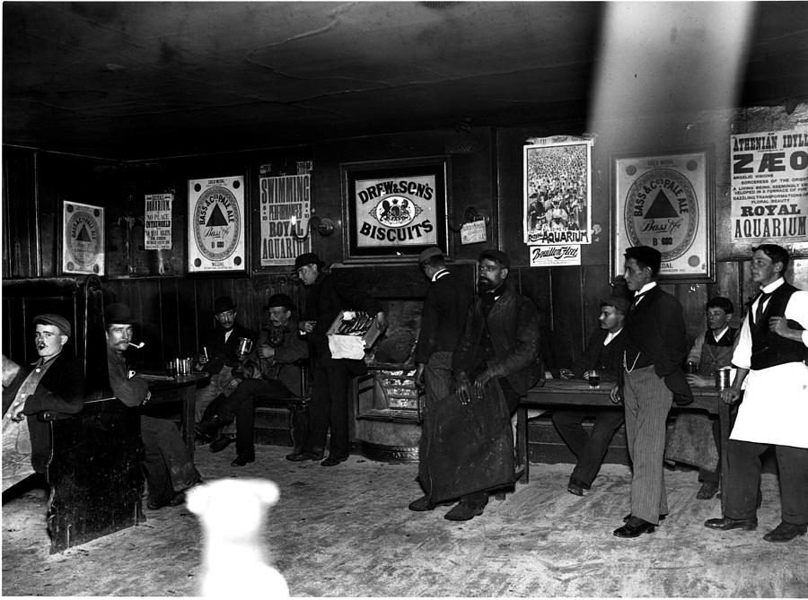 Pub People Photograph by Reinhold Thiele