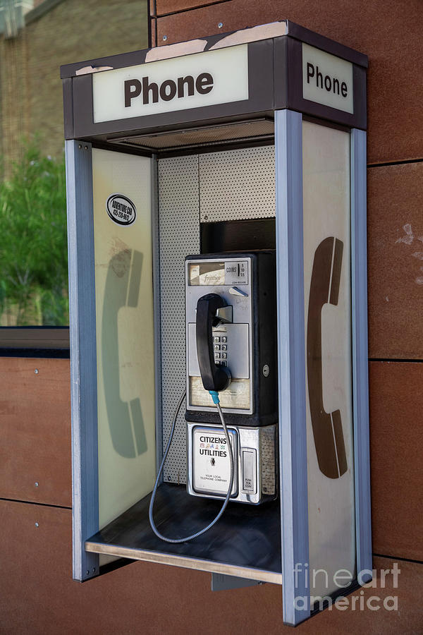 Public Coin Telephone Photograph by Jim West/science Photo Library