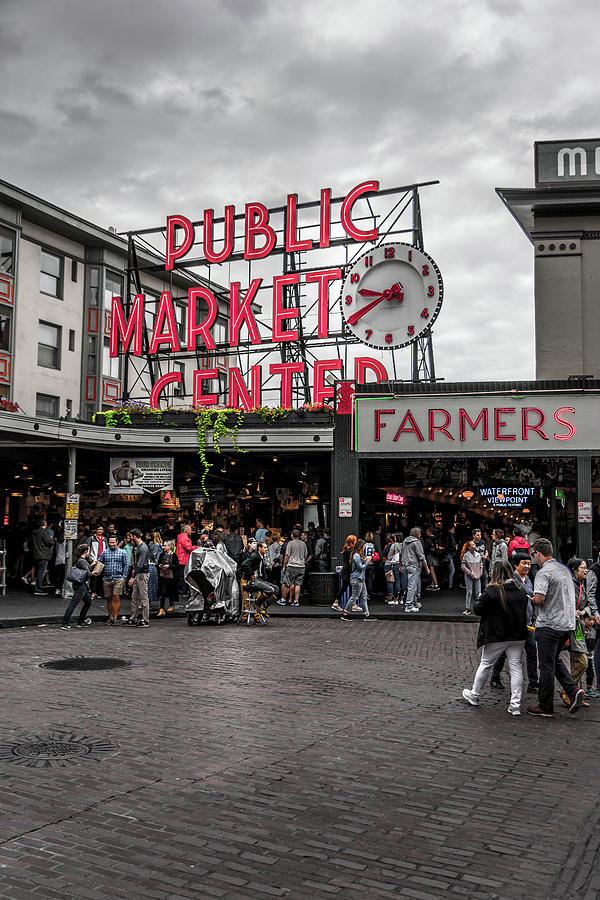 Public Market Center Photograph by Amel Dizdarevic - Pixels