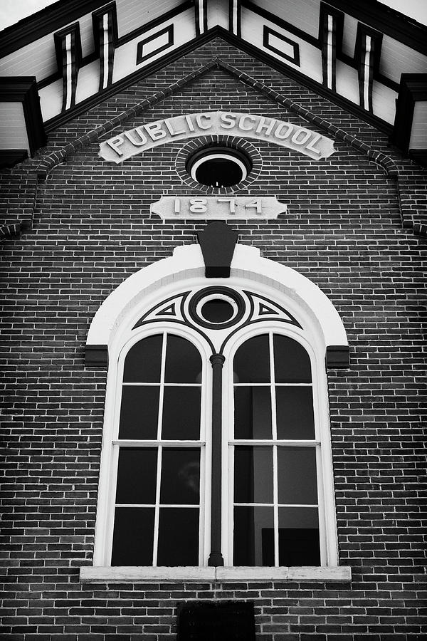 Public School - Georgetown CO Photograph by Stephen Stookey