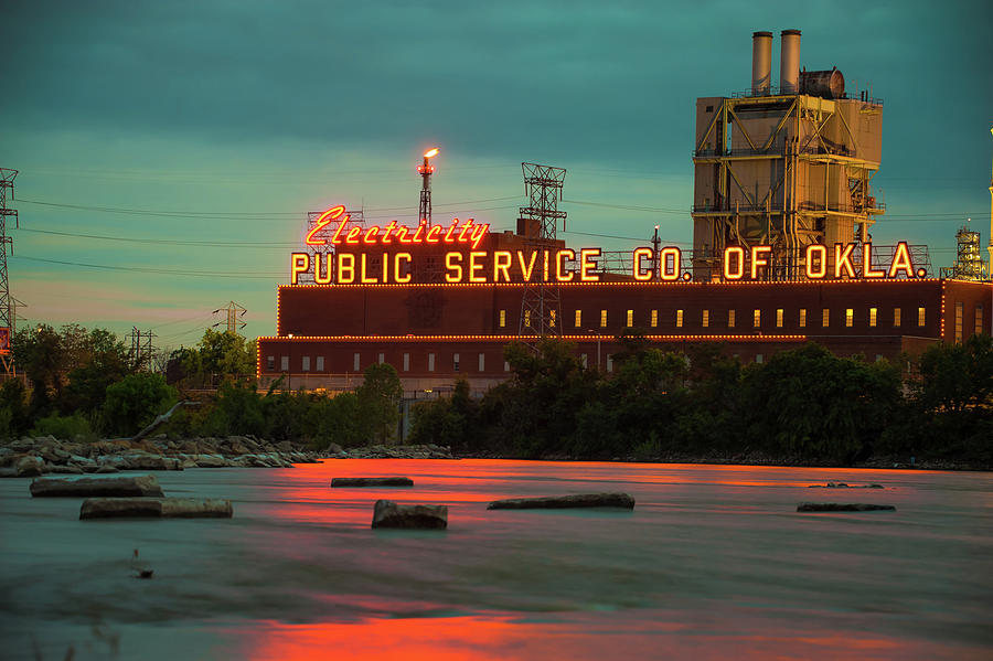 Public Service Co. Of Oklahoma - Tulsa Photograph by Gregory Ballos