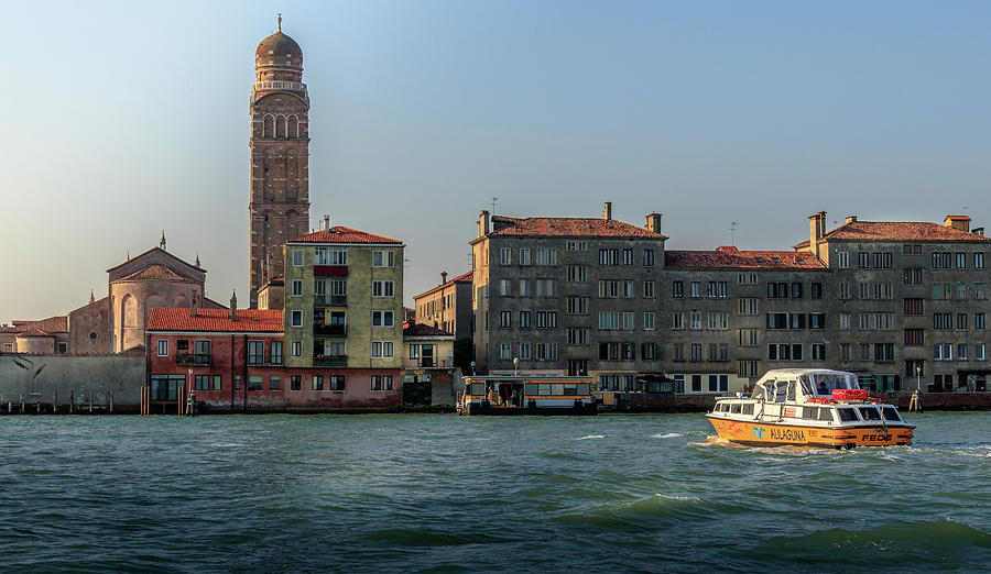 Public Transport Of Venice Photograph By Joe Rey | Fine Art America