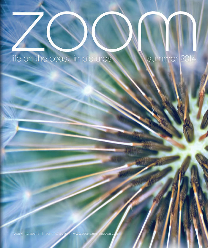 Published in Zoom Magazine - Front Cover - Summer 2014 Edition Photograph by Peggy Collins