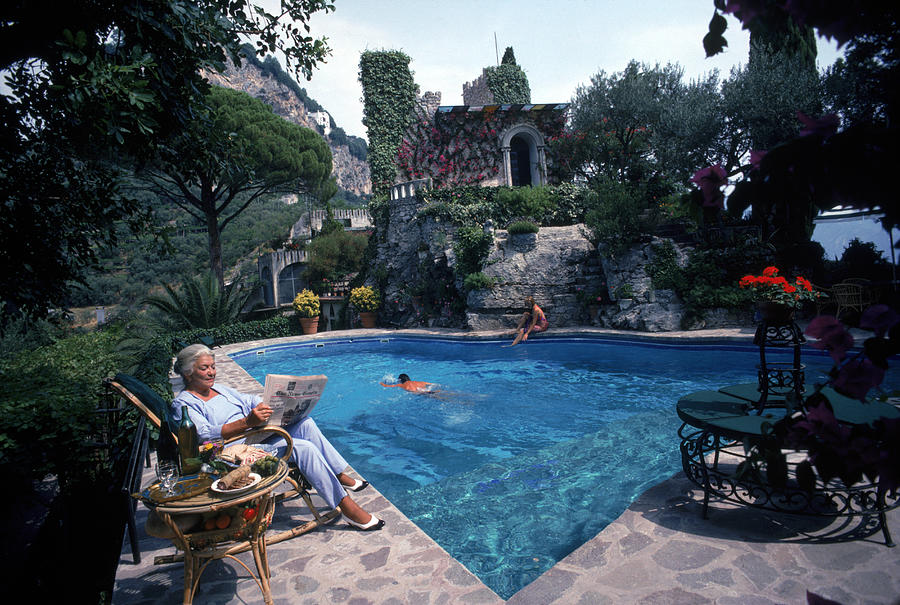 Publisher At Leisure Photograph by Slim Aarons