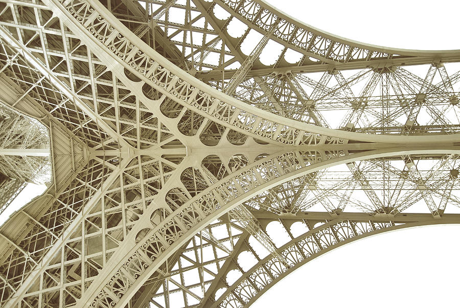 Paris Photograph - Puddle Iron by JAMART Photography