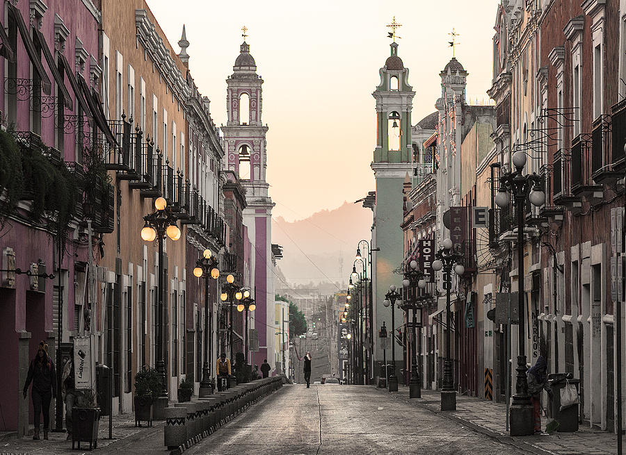 Puebla Sunrise Photograph by IK Hadinger