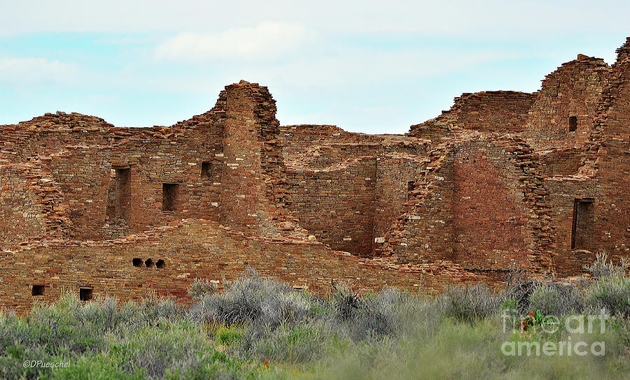 Pueblo Bonito Chaco Canyon Photograph by Debby Pueschel