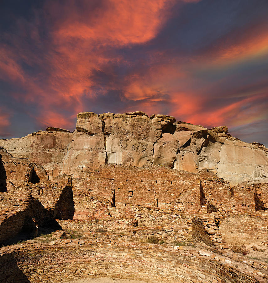 Pueblo Bonito Sky Photograph by Kathleen Bishop