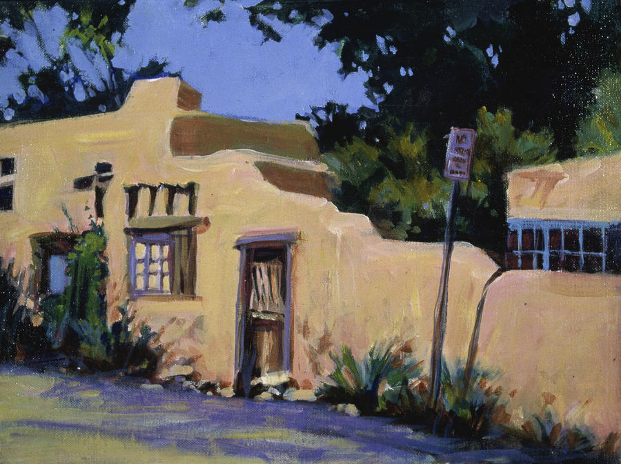 Pueblo In New Mexico By Mollica Drawing by Patti Mollica - Fine Art America