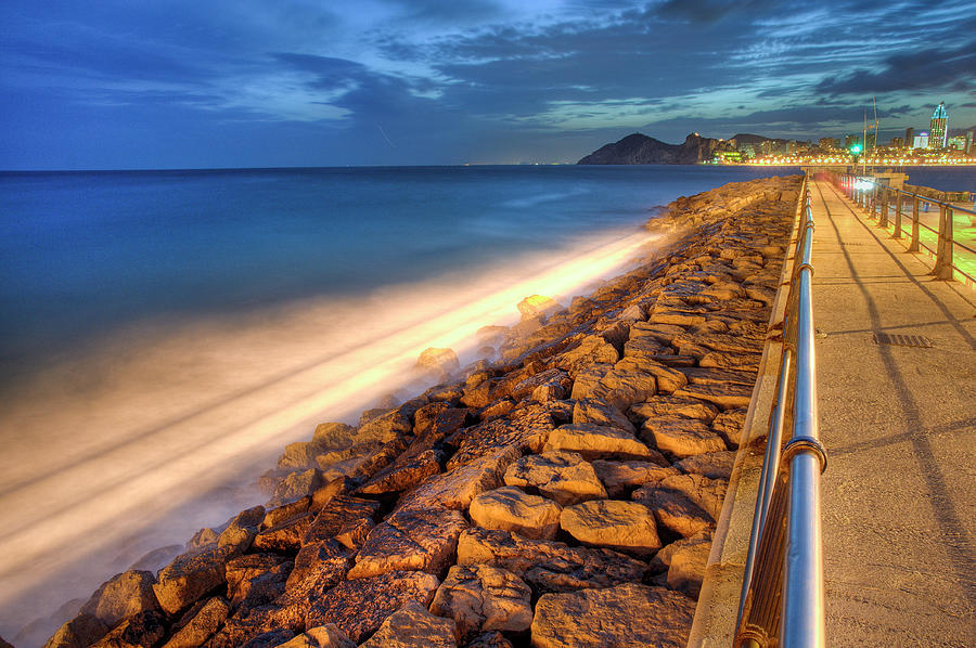 Puerto De Benidorm Photograph by Ramonescu Photography