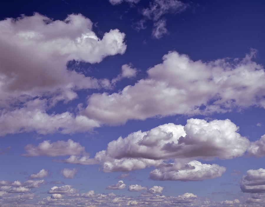 Puffy Clouds, Palouse, Washington Photograph by Robert Glusic