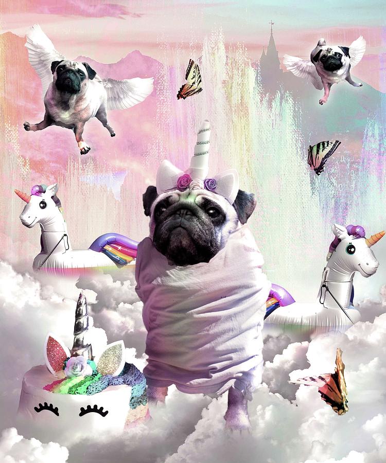 pug unicorn teddy