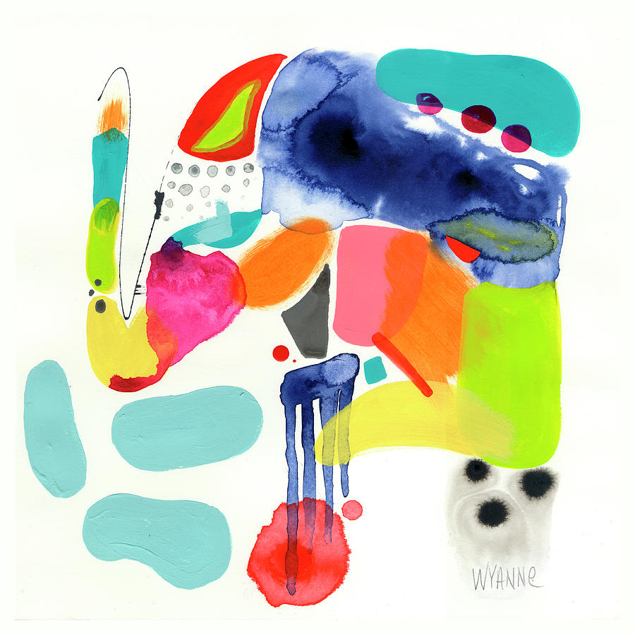 Abstract Painting - Pull Toy by Wyanne